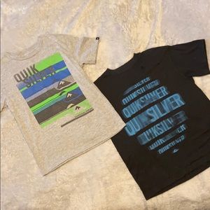 Boys Bundle of Quiksilver Shirts
